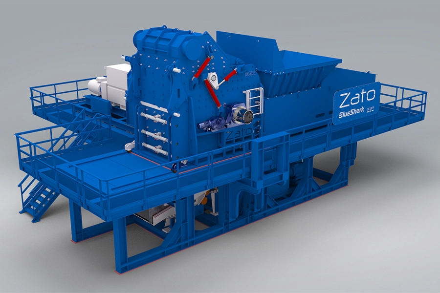 Blue Shark 19.22 hammer mill